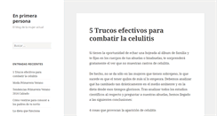 Desktop Screenshot of enprimerapersona.es