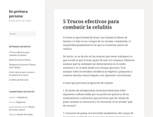 Tablet Screenshot of enprimerapersona.es